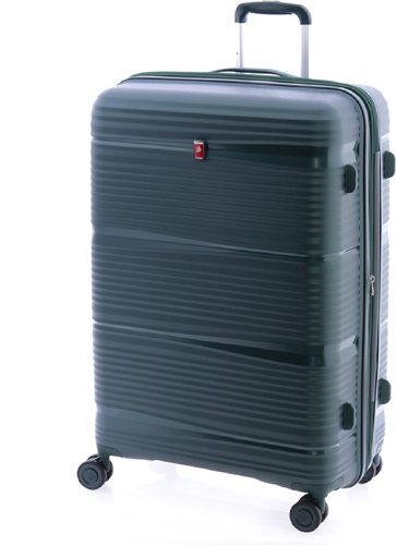 Gladiator Bionic Grote Koffer - 76 cm - 100/110 liter - Expandable - TSA slot - Groen