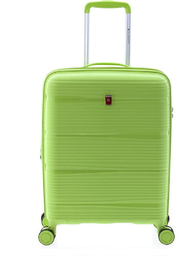 Gladiator Bionic Handbagage Koffer - 55 cm - 38/48 liter - Expandable - TSA slot - Lichtgroen