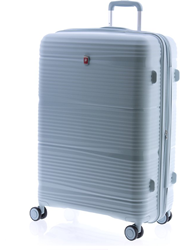 Gladiator Bionic Grote Koffer - 76 cm - 100/110 liter - Expandable - TSA slot - Licht Grijs