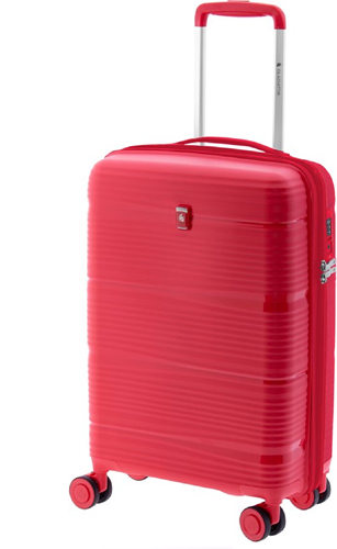 Gladiator Bionic Handbagage Koffer - 55 cm - 36/46 liter - Expandable - TSA slot - Rood