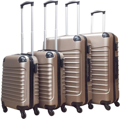 Castillo Quadrant 4-delige ABS Kofferset - Champagne