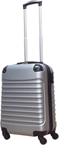 Castillo Quadrant Handbagage Koffer 55 cm - 38 liter Silver