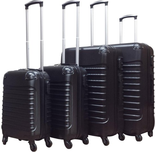 Castillo Quadrant 4-delige ABS Kofferset - Black