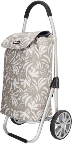 Beagles Alberic Boodschappenkar / Shoppingtrolley - Blad Beige