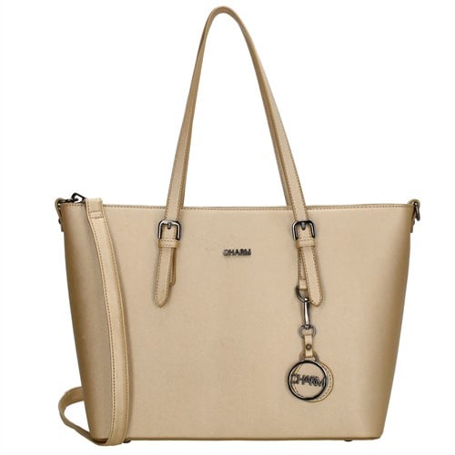 Charm London Birmingham Shopper - Licht Goud