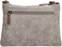 Beagles Brunette Schoudertas / Crossbodytas - Lichtgrijs-3