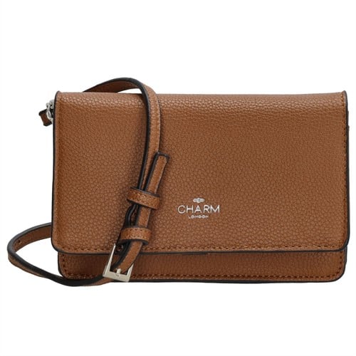 Charm London Stratford Schoudertas - Middenbruin