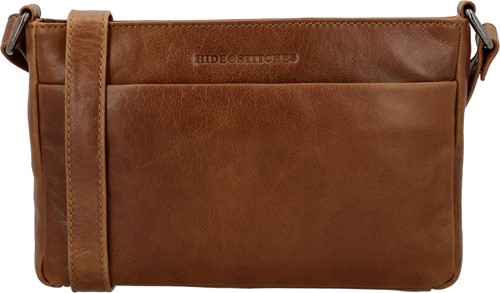 Hide & Stitches Porto Schoudertas - Bruin