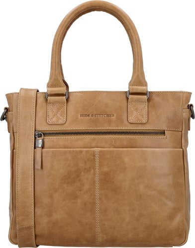 Hide & Stitches Porto Handtas - Taupe