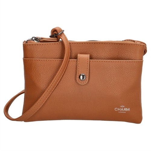 Charm London Stratford Schoudertas - Cognac