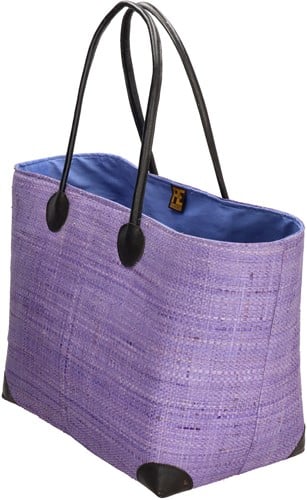 PE Florence Hangara Rieten Mand - Jeansblauw