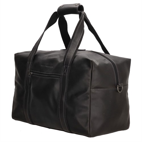 Hide & Stitches Japura Leren Reistas - Zwart-2