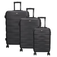 Beagles Originals Go Travel 3 delige ABS kofferset - Zwart