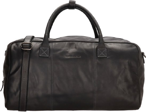 Hide & Stitches Japura Leren Reistas - Zwart