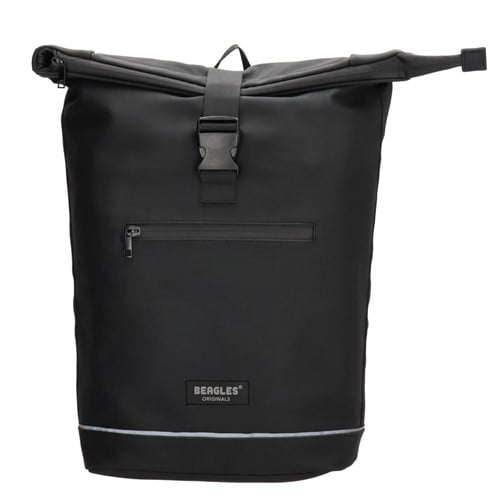 Beagles Originals Waterproof Originals Rolltop Rugzak 15,6" - Zwart