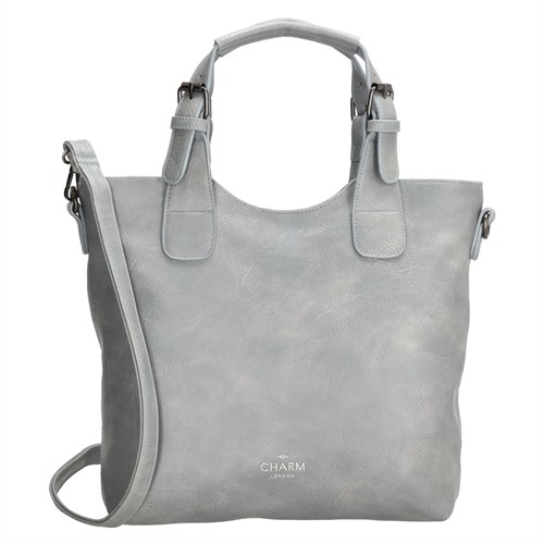 Charm London High Street Handtas - Lichtblauw