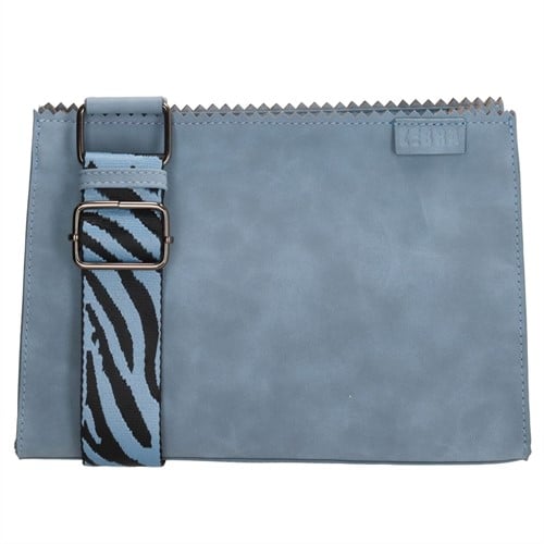 Zebra Trends Merel Schoudertas - Lichtblauw