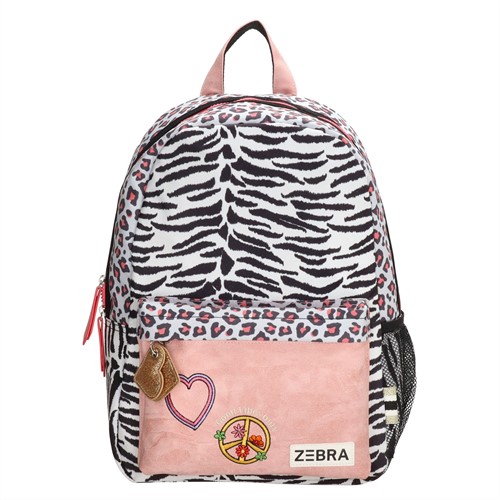 Zebra Trends Girls Happy Rugzak - Roze