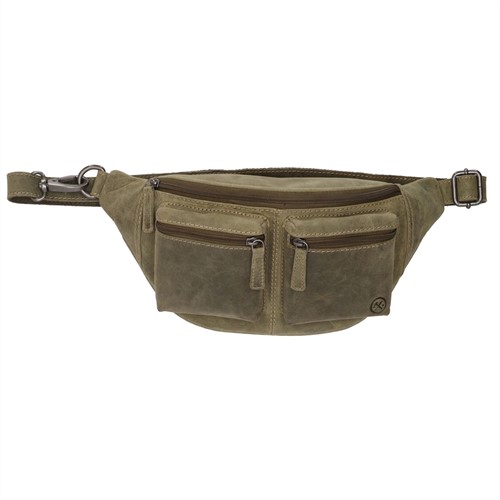 Hide & Stitches Idaho Heuptas - Olijfgroen