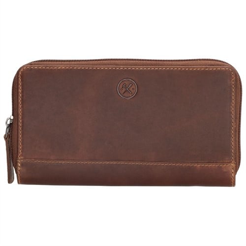 Hide & Stitches Japura Portemonnee - Cognac