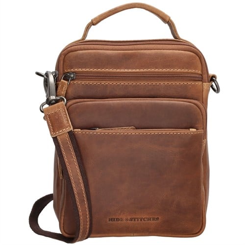 Hide & Stitches Japura Reportertas - Cognac