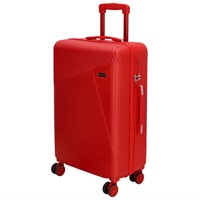 Beagles Originals Easy Travel Middelgrote Koffer - 65 cm - 60 liter - Rood-2