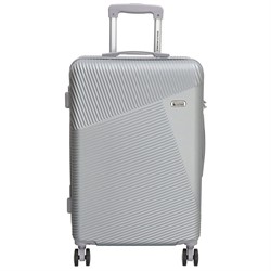 Beagles Originals Easy Travel Middelgrote Koffer - 65 cm - 60 liter - Zilvergrijs