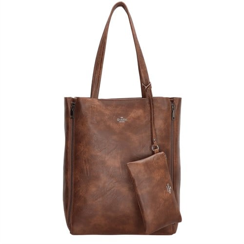 Charm London Abbey Road Shopper - Middenbruin