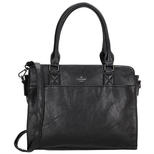 Charm London Dow Gate Handtas - Zwart