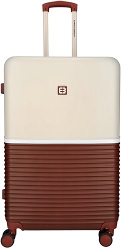Enrico Benetti Princetown Grote Koffer 75 cm - 117  liter - TSA Slot - Bordeaux Roze