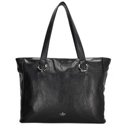 Charm London Liberty Laptoptas met 17,3 inch Laptopvak - Zwart