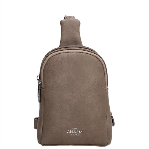 Charm London Tottenham Slingbag / Schoudertas - Taupe