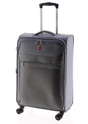Gladiator 3D Middelgrote Koffer - 68 cm - 66/76 liter - Expandable - Grijs