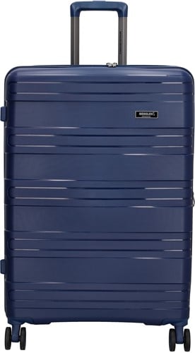 Beagles Originals Travel Originals PP Grote Koffer - 72 cm - 83/90 liter - Expandable - TSA Slot - Blauw