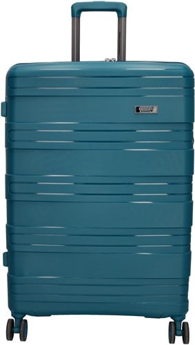 Beagles Originals Travel Originals PP Grote Koffer - 72 cm - 83/90 liter - Expandable - TSA Slot - Petrol