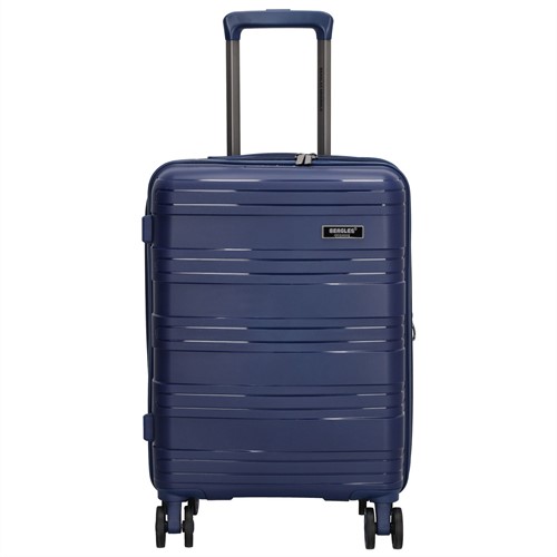 Beagles Originals Travel Originals PP Handbagage Koffer - 53 cm - 33/36 liter - Expandable - TSA Slot - Blauw