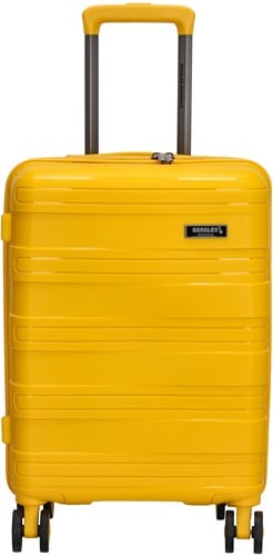 Beagles Originals Travel Originals PP Handbagage Koffer - 53 cm - 33/36 liter - Expandable - TSA Slot - Geel