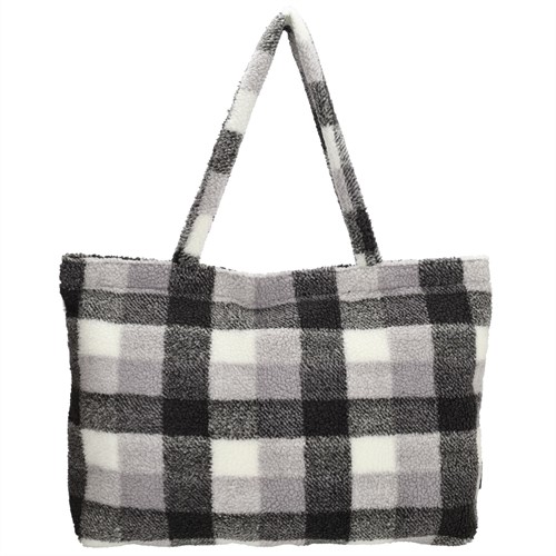 Beagles Navarra Shopper - Grijs Ruit