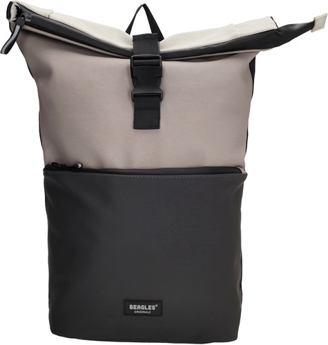 Beagles Originals Multicolor Originals Rolltop Laptoprugzak - 15,6 inch - Grijs