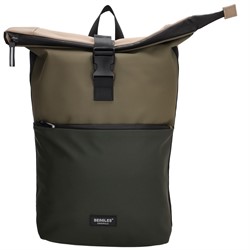 Beagles Originals Multicolor Originals Rolltop Laptoprugzak - 15,6 inch - Olijfgroen