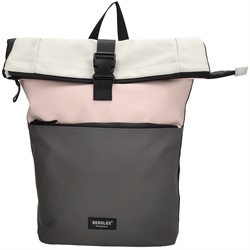 Beagles Originals Multicolor Originals Rolltop Laptoprugzak - 15,6 inch - Lichtroze