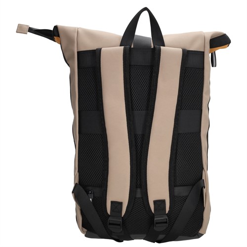 Beagles Originals Multicolor Originals Rolltop Laptoprugzak - 15,6 inch - Okergeel-3