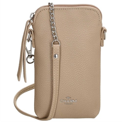Charm London Stratford Telefoontasje - Taupe