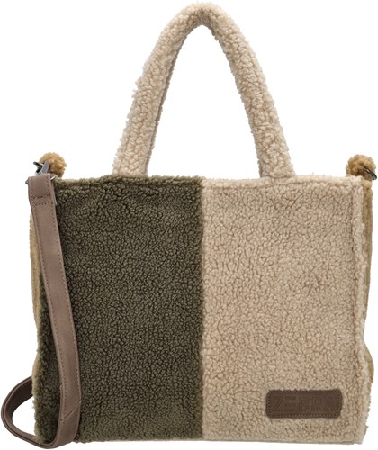 Zebra Trends Denise Teddy Handtas M - Taupe