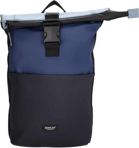 Beagles Originals Multicolor Originals Rolltop Rugzak - Blauw