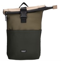 Beagles Originals Multicolor Originals Rolltop Rugzak - Olijfgroen
