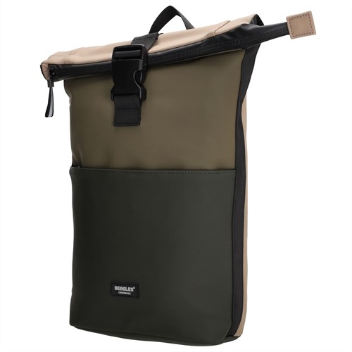 Beagles Originals Multicolor Originals Rolltop Rugzak - Olijfgroen-2