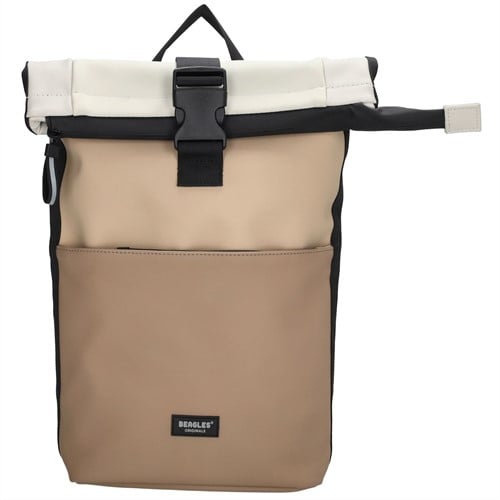 Beagles Originals Multicolor Originals Rolltop Rugzak - Beige