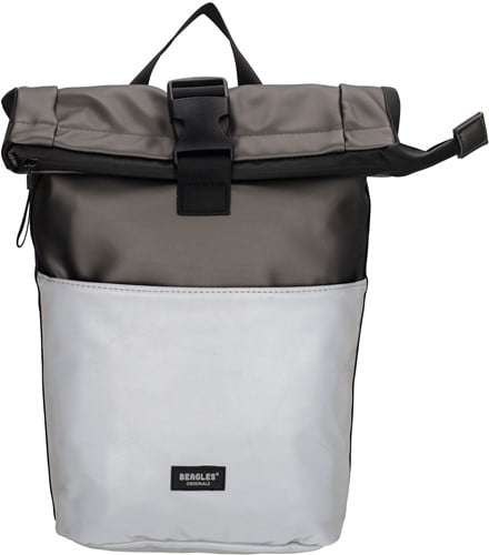 Beagles Originals Multicolor Originals Rolltop Rugzak - Zilver