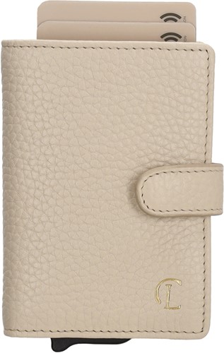 Charm London Union Square RFID Creditcard Etui - Crème